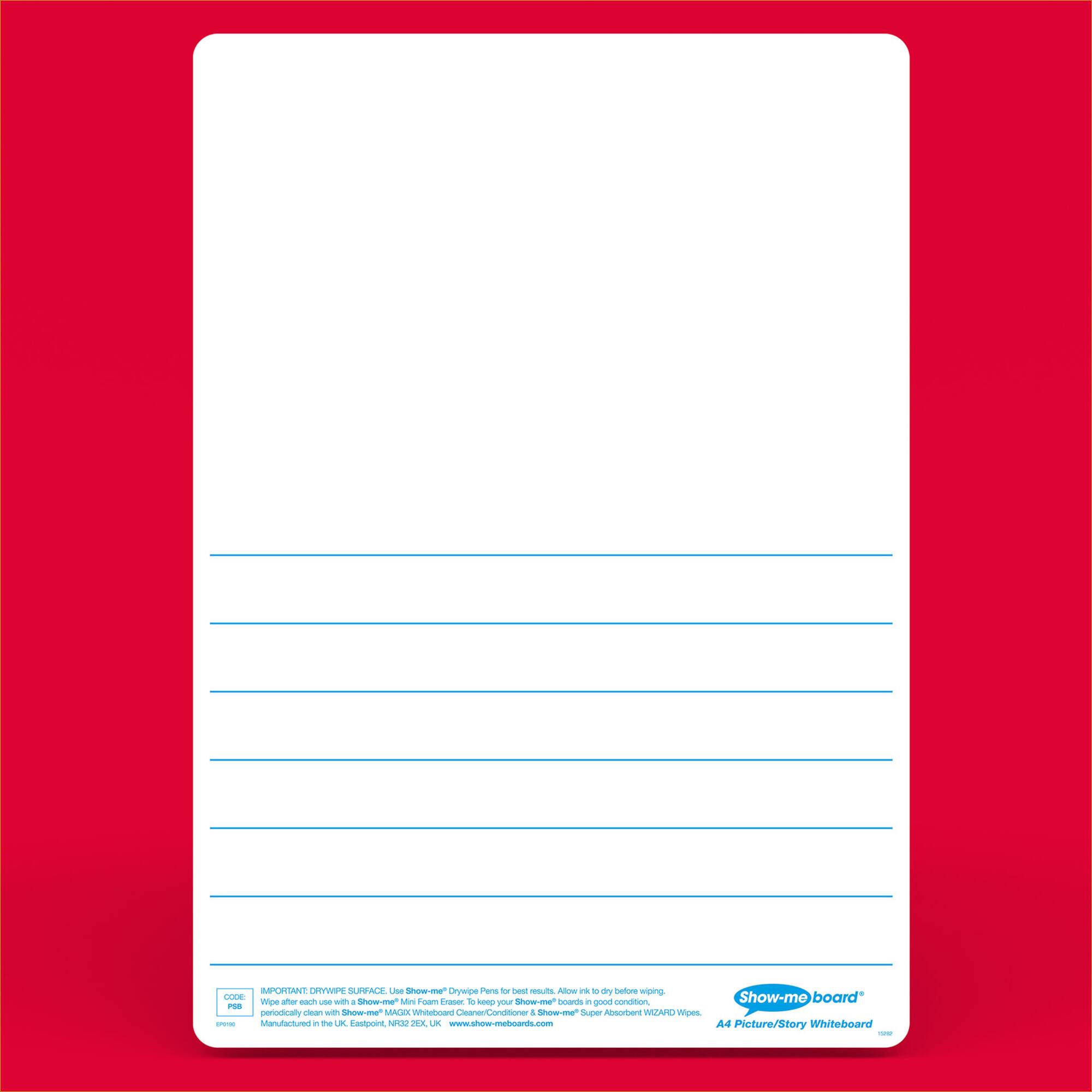 Show-me® A4 Picture Story Lapboards Bulk ox Set